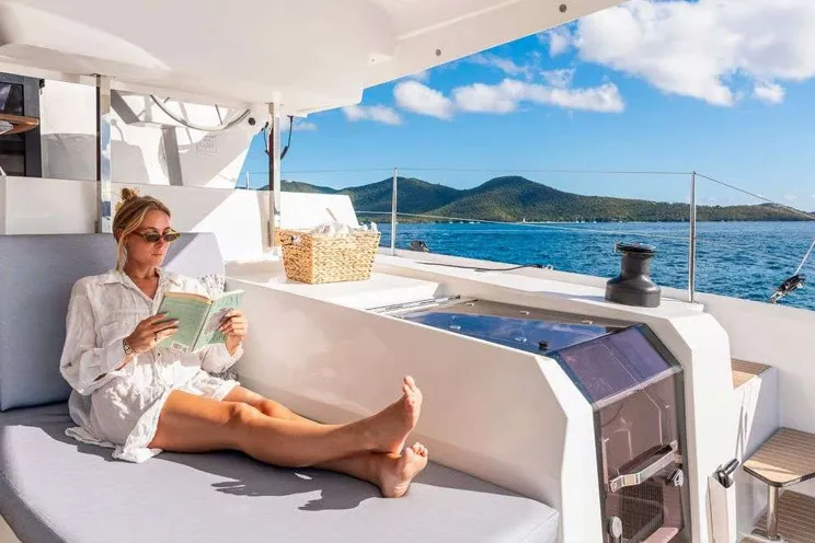 Charter Yacht BLUE ONE - Fountaine Pajot Aura 51 - 5 Cabins - Athens - Mykonos - Paros - Cyclades - Greece