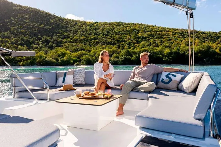 Charter Yacht BLUE ONE - Fountaine Pajot Aura 51 - 5 Cabins - Athens - Mykonos - Paros - Cyclades - Greece