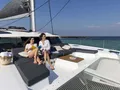 BLUE ONE Fountaine Pajot Aura 51 - foredeck BLUE ONE Fountaine Pajot Aura 51 - foredeck