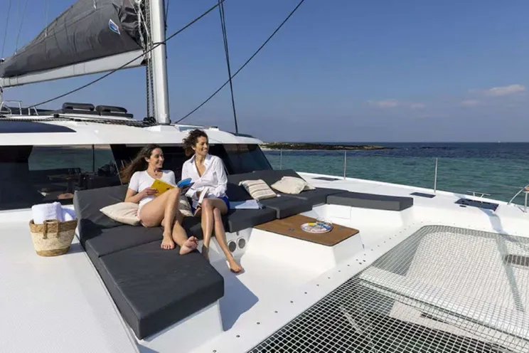 Charter Yacht BLUE ONE - Fountaine Pajot Aura 51 - 5 Cabins - Athens - Mykonos - Paros - Cyclades - Greece