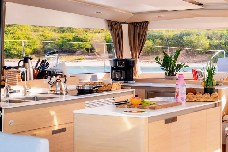 Charter Yacht BLUE ONE - Fountaine Pajot Aura 51 - 5 Cabins - Athens - Mykonos - Paros - Cyclades - Greece