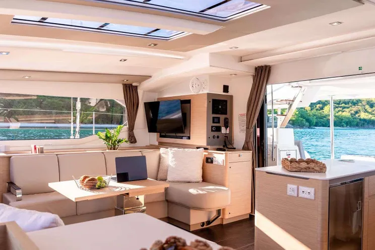 Charter Yacht BLUE ONE - Fountaine Pajot Aura 51 - 5 Cabins - Athens - Mykonos - Paros - Cyclades - Greece