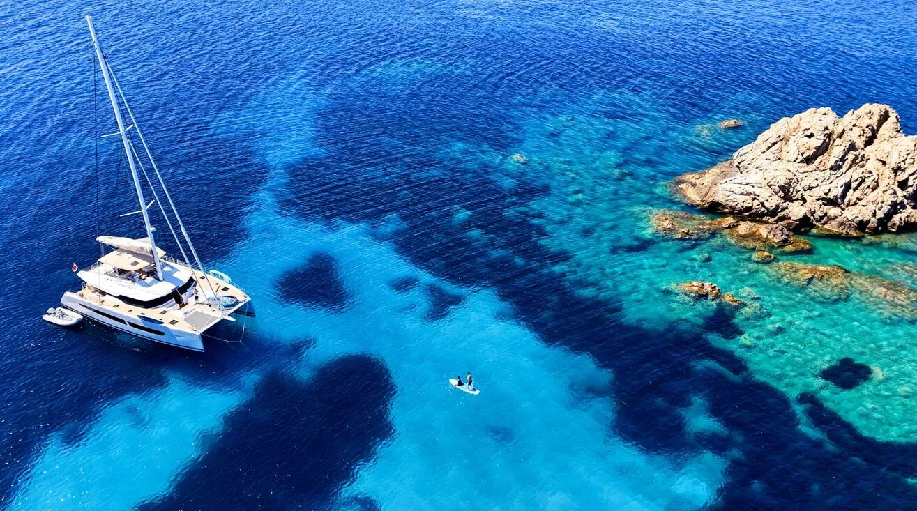 Charter Yacht BLUESATION - Fountaine Pajot Alegria 67 - 4 Cabins - Olbia - Porto Cervo - La Maddalena - Sardinia - Italy