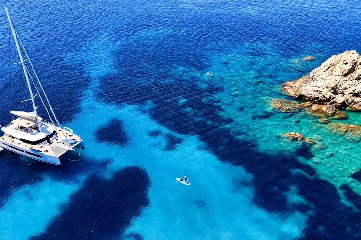 Charter Yacht BLUESATION - Fountaine Pajot Alegria 67 - 4 Cabins - Olbia - Porto Cervo - La Maddalena - Sardinia - Italy