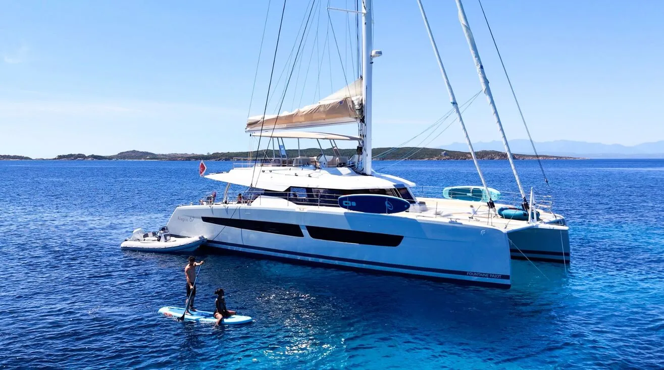 Charter Yacht BLUESATION - Fountaine Pajot Alegria 67 - 4 Cabins - Olbia - Porto Cervo - La Maddalena - Sardinia - Italy