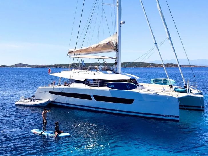 BLUESATION Fountaine Pajot Alegria 67 - anchored BLUESATION Fountaine Pajot Alegria 67 - anchored