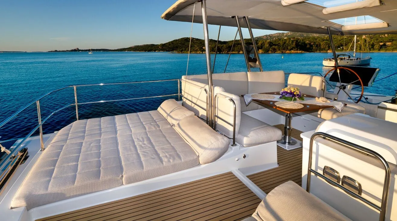 Charter Yacht BLUESATION - Fountaine Pajot Alegria 67 - 4 Cabins - Olbia - Porto Cervo - La Maddalena - Sardinia - Italy