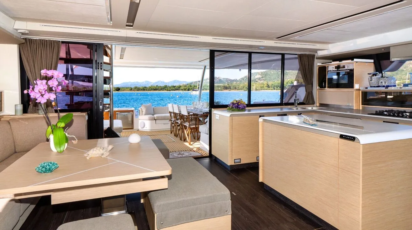 Charter Yacht BLUESATION - Fountaine Pajot Alegria 67 - 4 Cabins - Olbia - Porto Cervo - La Maddalena - Sardinia - Italy