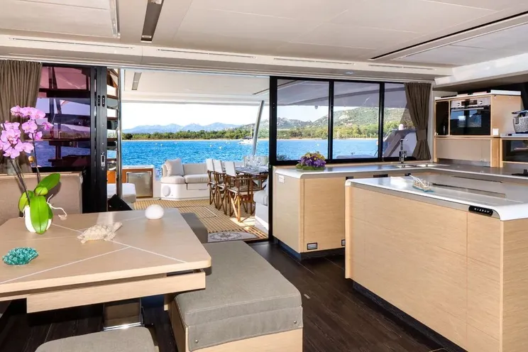Charter Yacht BLUESATION - Fountaine Pajot Alegria 67 - 4 Cabins - Olbia - Porto Cervo - La Maddalena - Sardinia - Italy