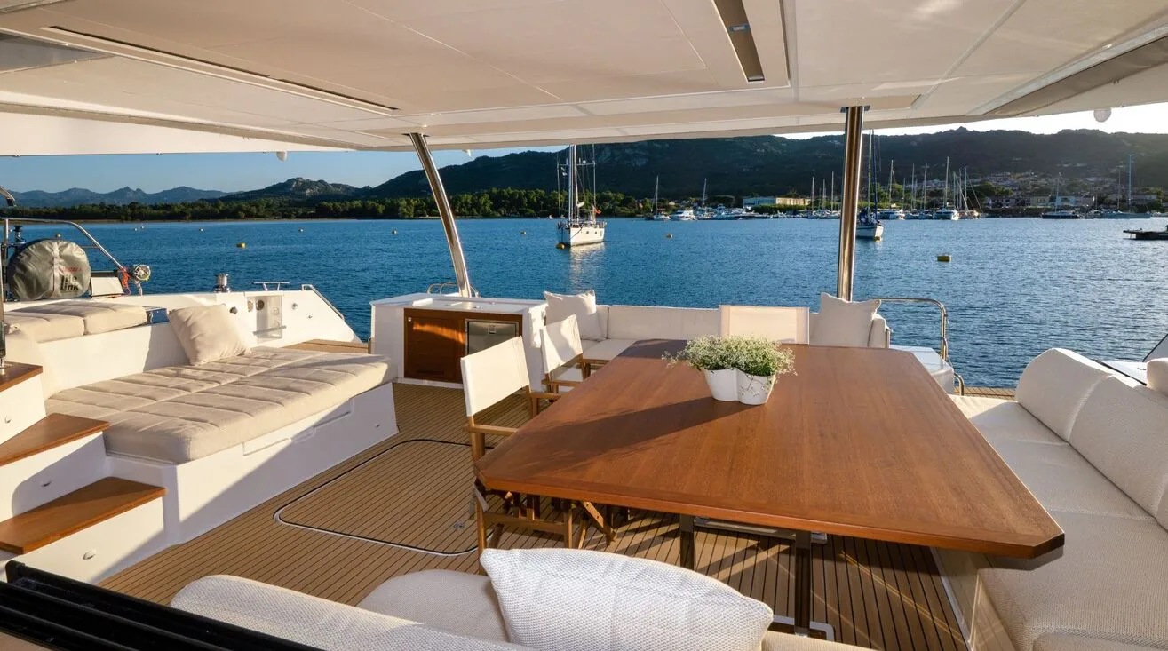 Charter Yacht BLUESATION - Fountaine Pajot Alegria 67 - 4 Cabins - Olbia - Porto Cervo - La Maddalena - Sardinia - Italy