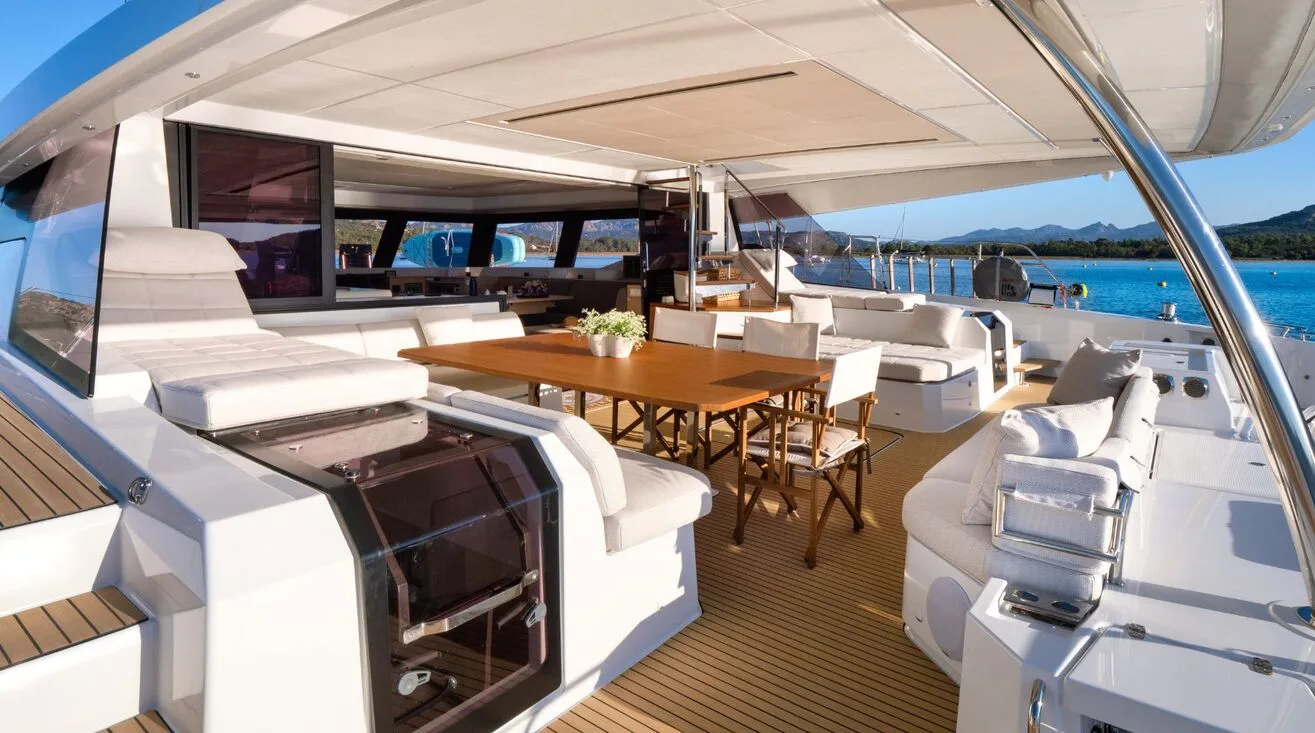 Charter Yacht BLUESATION - Fountaine Pajot Alegria 67 - 4 Cabins - Olbia - Porto Cervo - La Maddalena - Sardinia - Italy