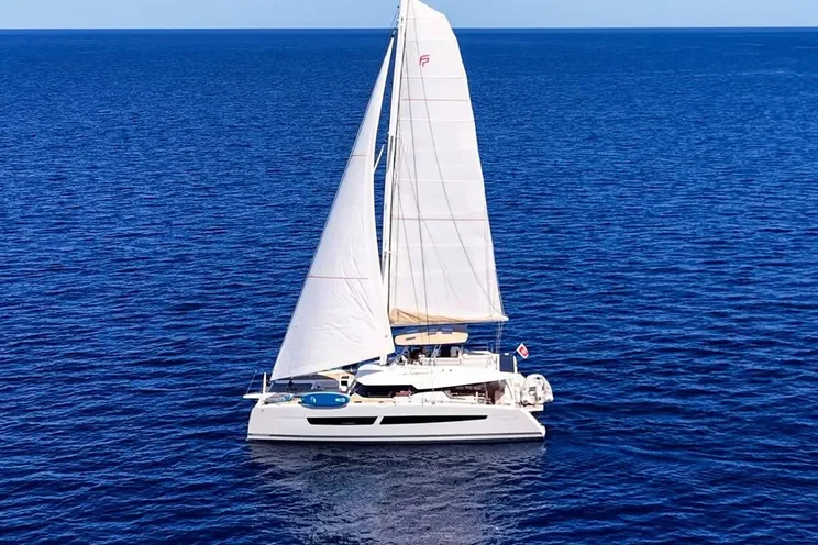 Charter Yacht BLUESATION - Fountaine Pajot Alegria 67 - 4 Cabins - Olbia - Porto Cervo - La Maddalena - Sardinia - Italy