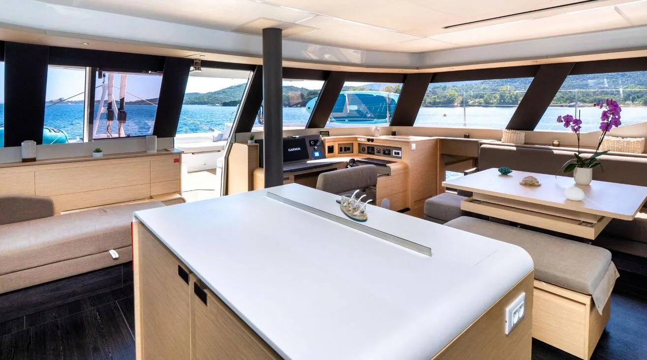 Charter Yacht BLUESATION - Fountaine Pajot Alegria 67 - 4 Cabins - Olbia - Porto Cervo - La Maddalena - Sardinia - Italy