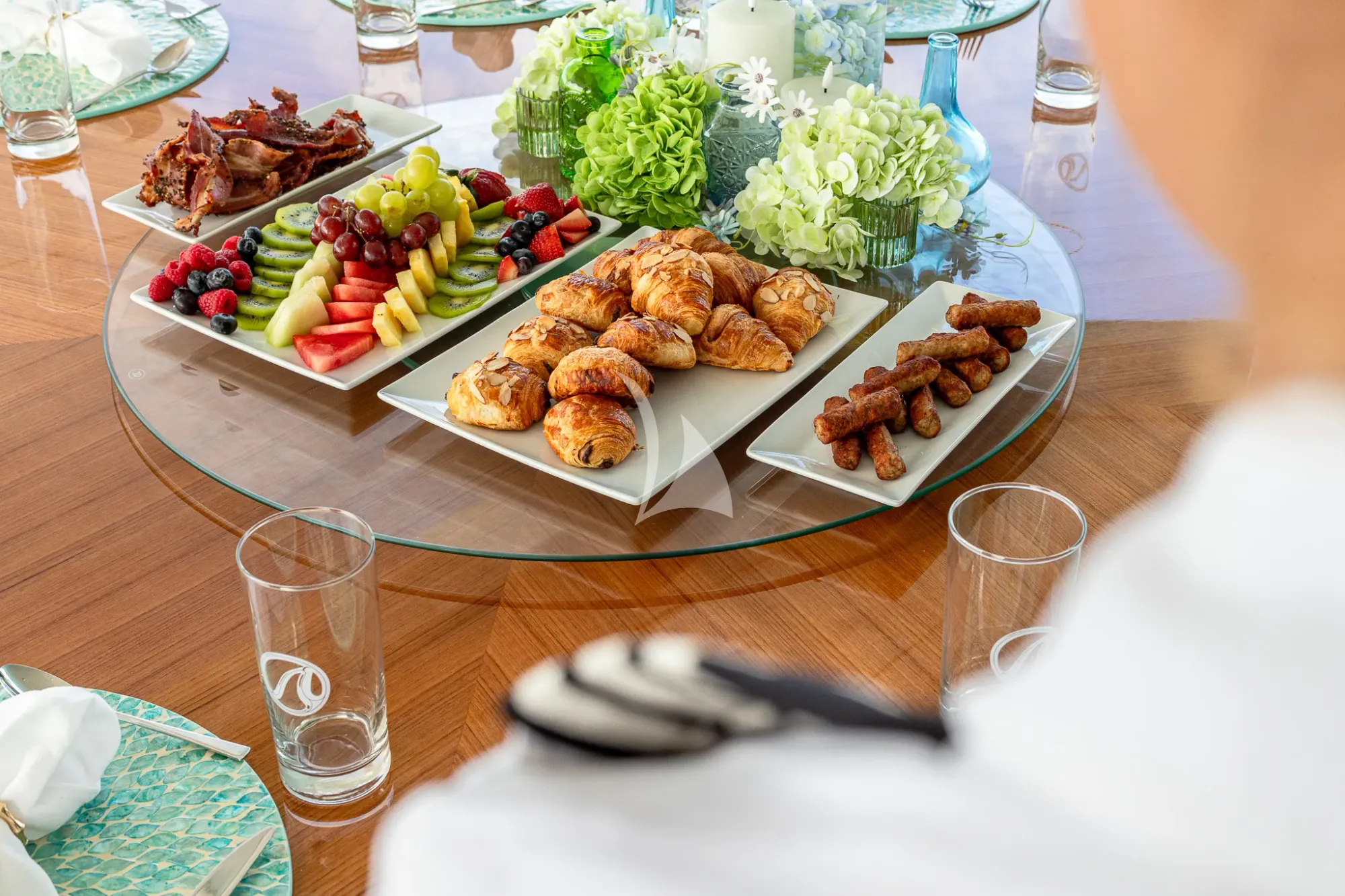 BOA VIDA Ocean Alexander 35R - breakfast