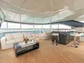 BOA VIDA Ocean Alexander 35R - flybridge lounge and bar area BOA VIDA Ocean Alexander 35R - flybridge lounge and bar area