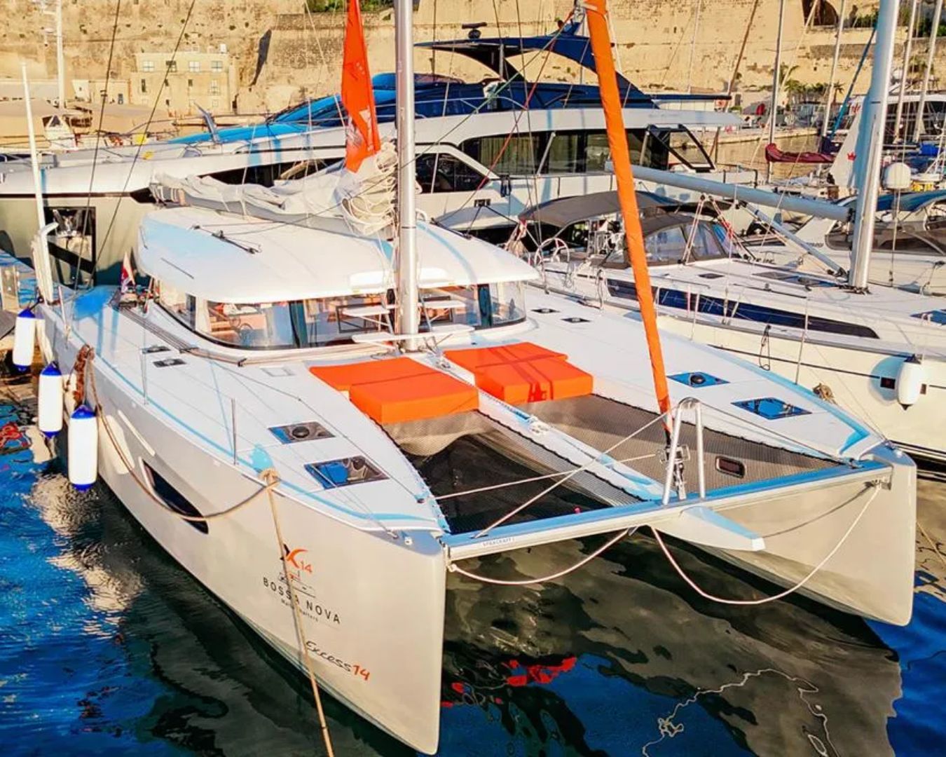 Charter Yacht BOSSA NOVA - Excess 14 - Valletta - Comino - Gozo - Malta