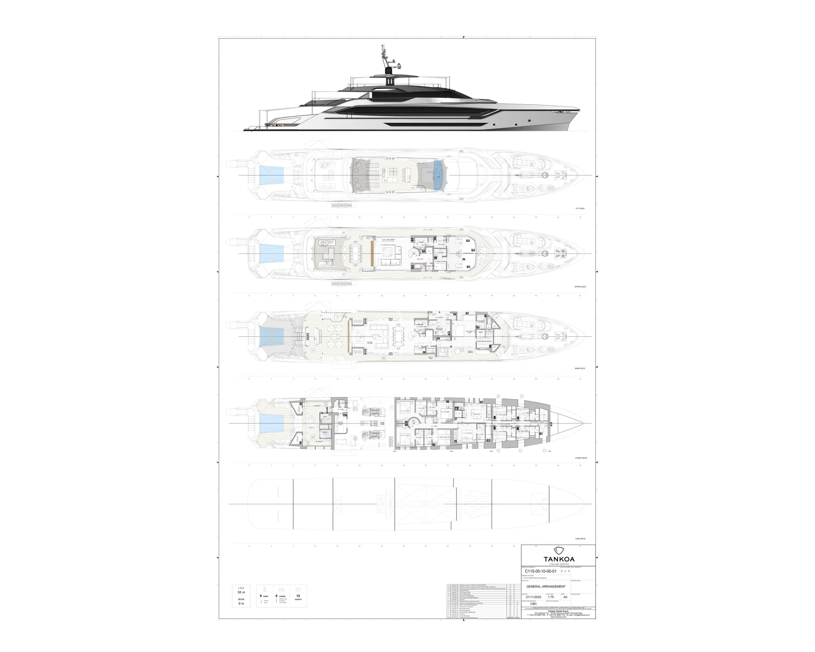 Layout for LOEWE Tankoa T55 Sportiva - layout