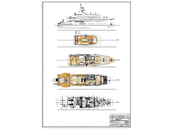 MAVERICK Benetti Oasis 40m - layout MAVERICK Benetti Oasis 40m - layout