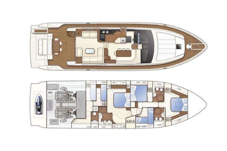 Layout for FLOW Ferretti 68 - layout