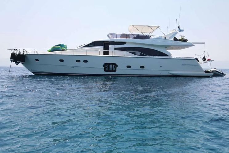 Charter Yacht FLOW - Ferretti 68 - 4 Cabins - Athens - Mykonos - Paros - Cyclades - Aegean - Greece