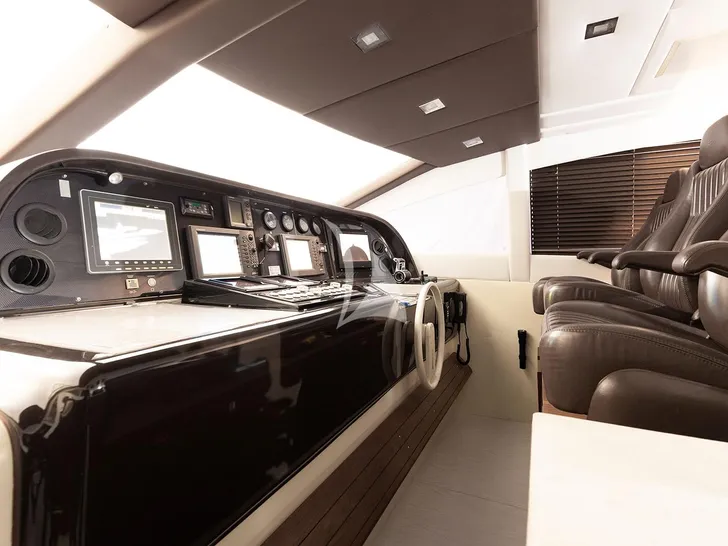 BOBY Mangusta 80 - cockpit BOBY Mangusta 80 - cockpit