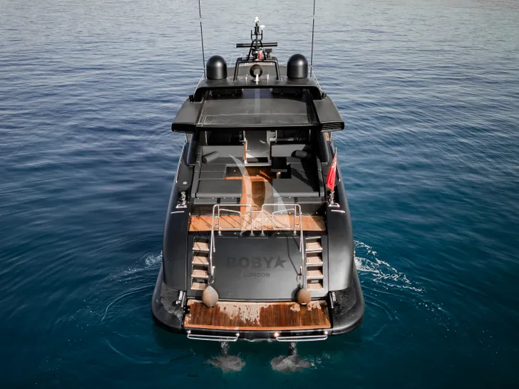 BOBY Mangusta 80 - stern view BOBY Mangusta 80 - stern view