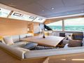 BOLUBO II Aquila 54 Power Catamaran - saloon seating area BOLUBO II Aquila 54 Power Catamaran - saloon seating area