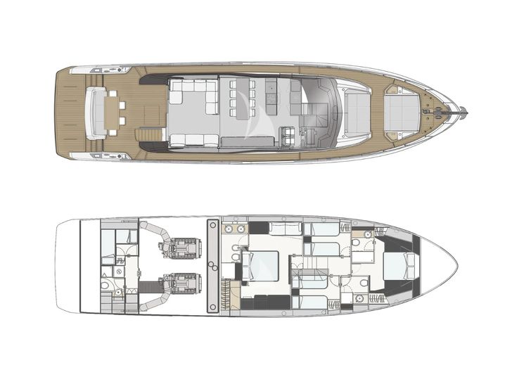 BREEZE Ferretti 720 - layout BREEZE Ferretti 720 - layout