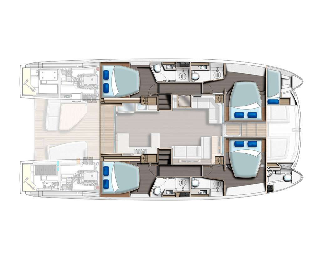 Layout for BRU SEA Leopard 53 - Layout