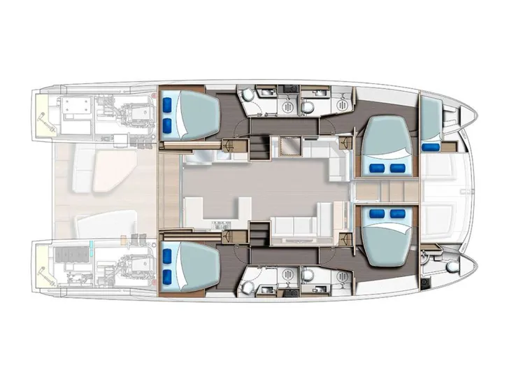 BRU SEA Leopard 53 - Layout BRU SEA Leopard 53 - Layout