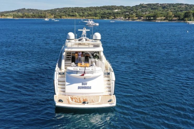 Charter Yacht BST SUNRISE - Sunseeker Predator 84 - 4 Cabins - St Tropez - Cannes - Nice - Antibes - French Riviera