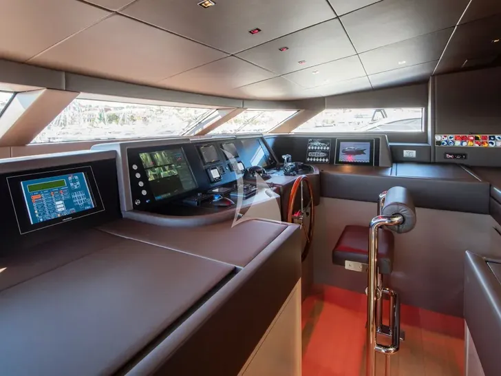 BST SUNRISE II Sanlorenzo SD92 - cockpit BST SUNRISE II Sanlorenzo SD92 - cockpit