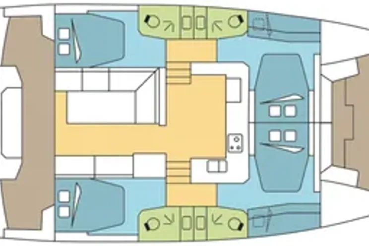 Charter Yacht Bali Catspace - 4 Cabins - Tahiti - Bora Bora