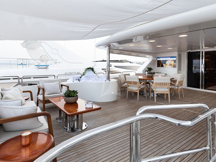 Benetti 35m Yacht OAK Bridge Deck