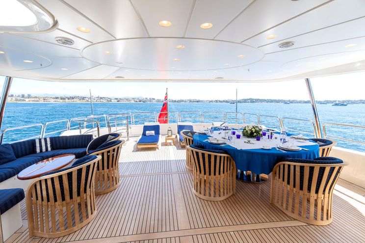 Charter Yacht SEABLUEZ - Benetti 37m - 5 Cabins - Monaco - Cannes - St Tropez - Naples - Athens