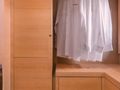 SEAS THE DAY Posillipo Technema 85 - master cabin closet SEAS THE DAY Posillipo Technema 85 - master cabin closet