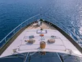 SEAS THE DAY Posillipo Technema 85 - foredeck overhead shot SEAS THE DAY Posillipo Technema 85 - foredeck overhead shot