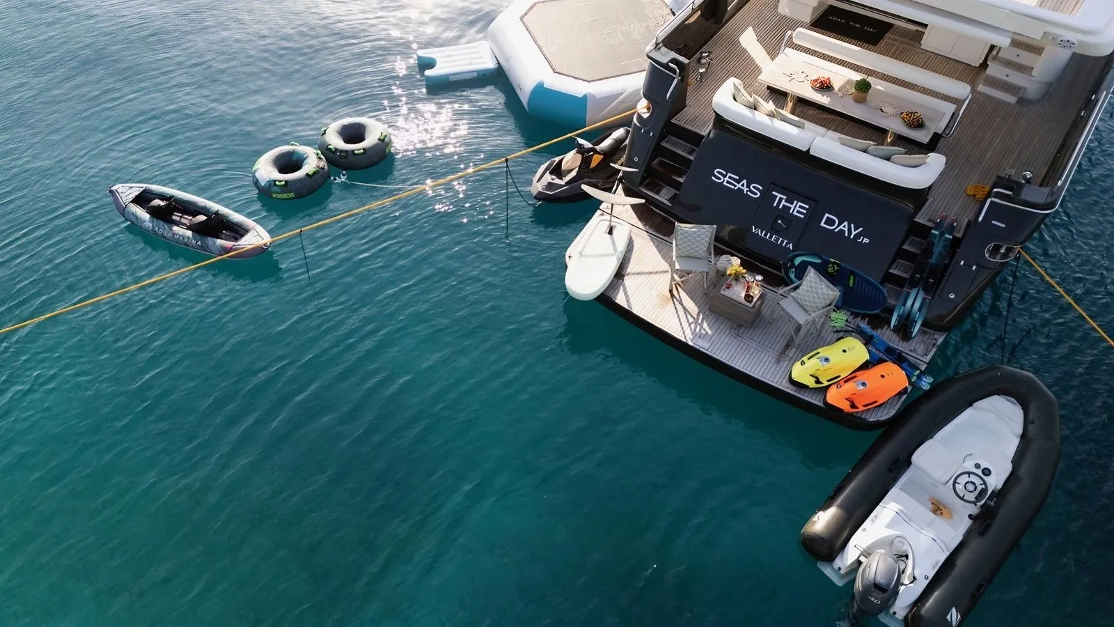 Charter Yacht SEAS THE DAY - Posillipo Technema 85 - 4 Cabins - Athens - Mykonos - Paros - Cyclades - Greece