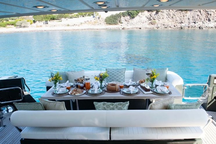 Charter Yacht SEAS THE DAY - Posillipo Technema 85 - 4 Cabins - Athens - Mykonos - Paros - Cyclades - Greece