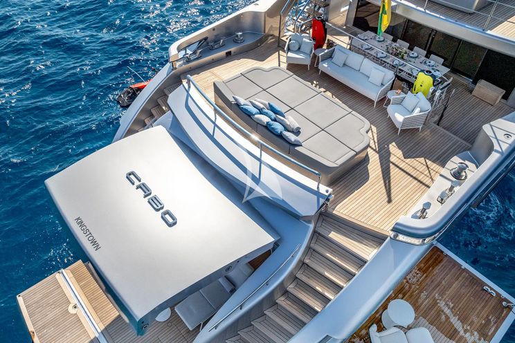 Charter Yacht CABO - Persing 140 - 5 Cabins - Cannes - St Tropez - Nice - Antibes - Monaco - French Riviera