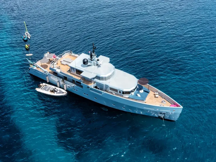 CALADAN Tansu 37m - aerial shot CALADAN Tansu 37m - aerial shot