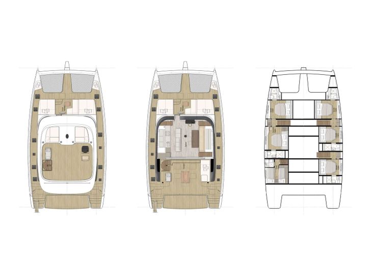 CALMA Sunreef 60 - layout CALMA Sunreef 60 - layout