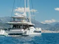CAPRI Fountaine Pajot Thira 80 - cruising aft shot CAPRI Fountaine Pajot Thira 80 - cruising aft shot