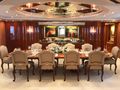 CAPRI Lurssen Yacht Dining Main CAPRI Lurssen Yacht Dining Main