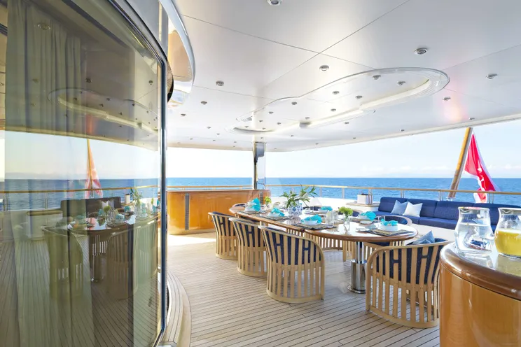Charter Yacht CAPRI I - Lurssen 58m - 6 Cabins - Greece - Athens - Mykonos - Milos - Santorini