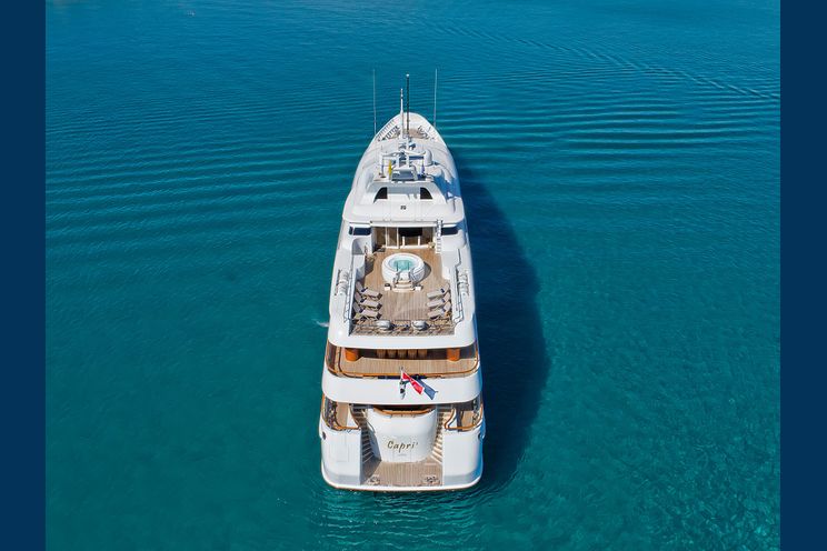 Charter Yacht CAPRI I - Lurssen 58m - 6 Cabins - Greece - Athens - Mykonos - Milos - Santorini