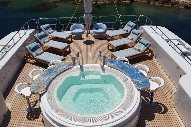 Charter Yacht CAPRI I - Lurssen 58m - 6 Cabins - Greece - Athens - Mykonos - Milos - Santorini