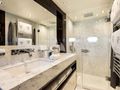 CAPTAIN MORGAN III Sunseeker 131 - VIP cabin 1 bathroom CAPTAIN MORGAN III Sunseeker 131 - VIP cabin 1 bathroom