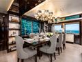 CAPTAIN MORGAN III Sunseeker 131 - main dining area CAPTAIN MORGAN III Sunseeker 131 - main dining area