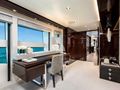 CAPTAIN MORGAN III Sunseeker 131 - master cabin office CAPTAIN MORGAN III Sunseeker 131 - master cabin office